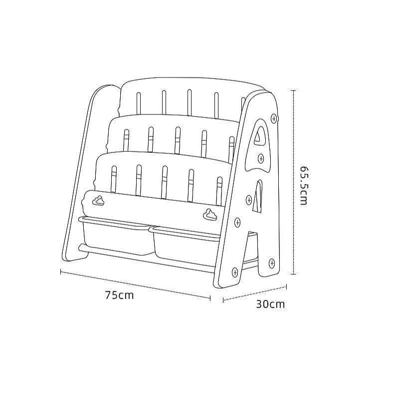 Librero y organizador infantil Dulce Nopal-3