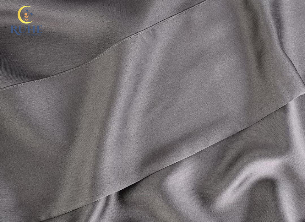 Kit de Sábanas 1,5 plaza Bambú orgánico gris-2