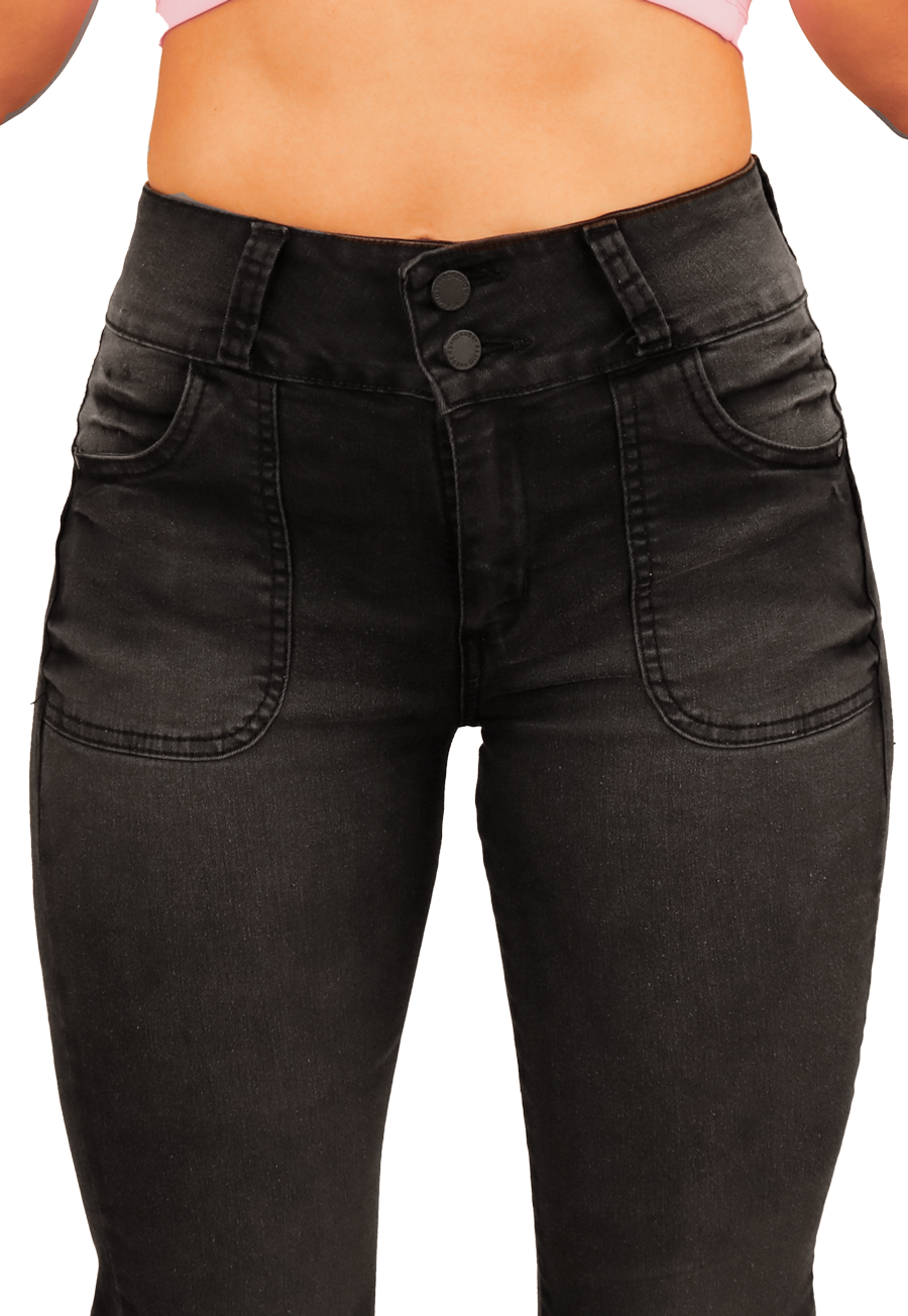JEANS MUJER FLARE JE3909N-2