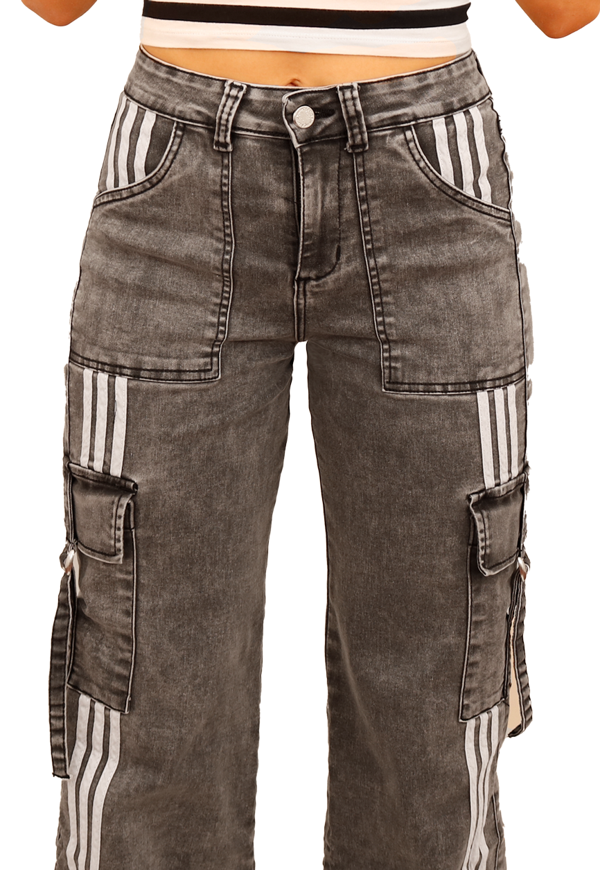 JEANS GRIS MUJER JE3904G-2