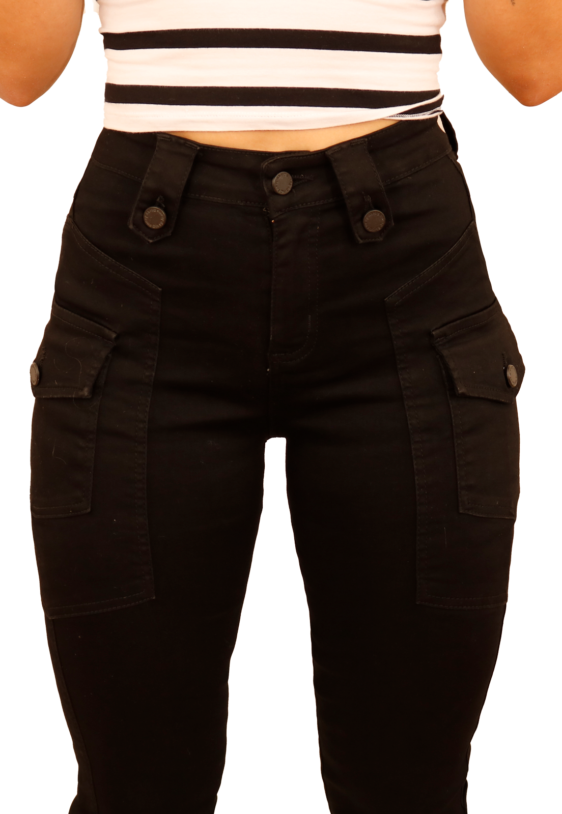 JEANS NEGRO PITILLO DE MUJER JE3902N-2