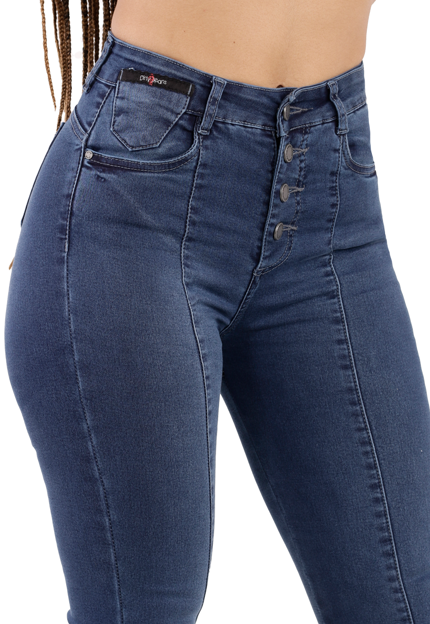 JEANS FLARE AZUL JE3048-3