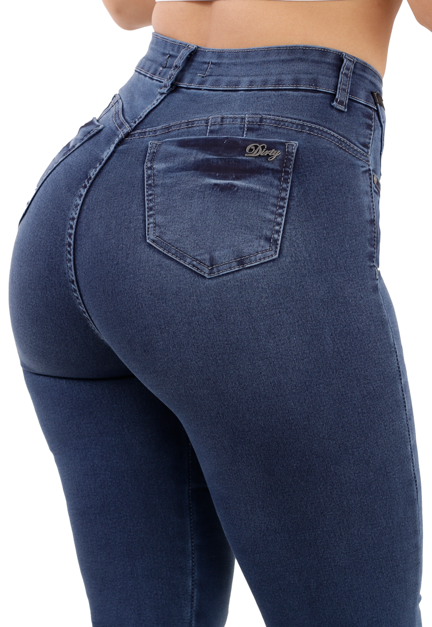 JEANS FLARE AZUL JE3048-2
