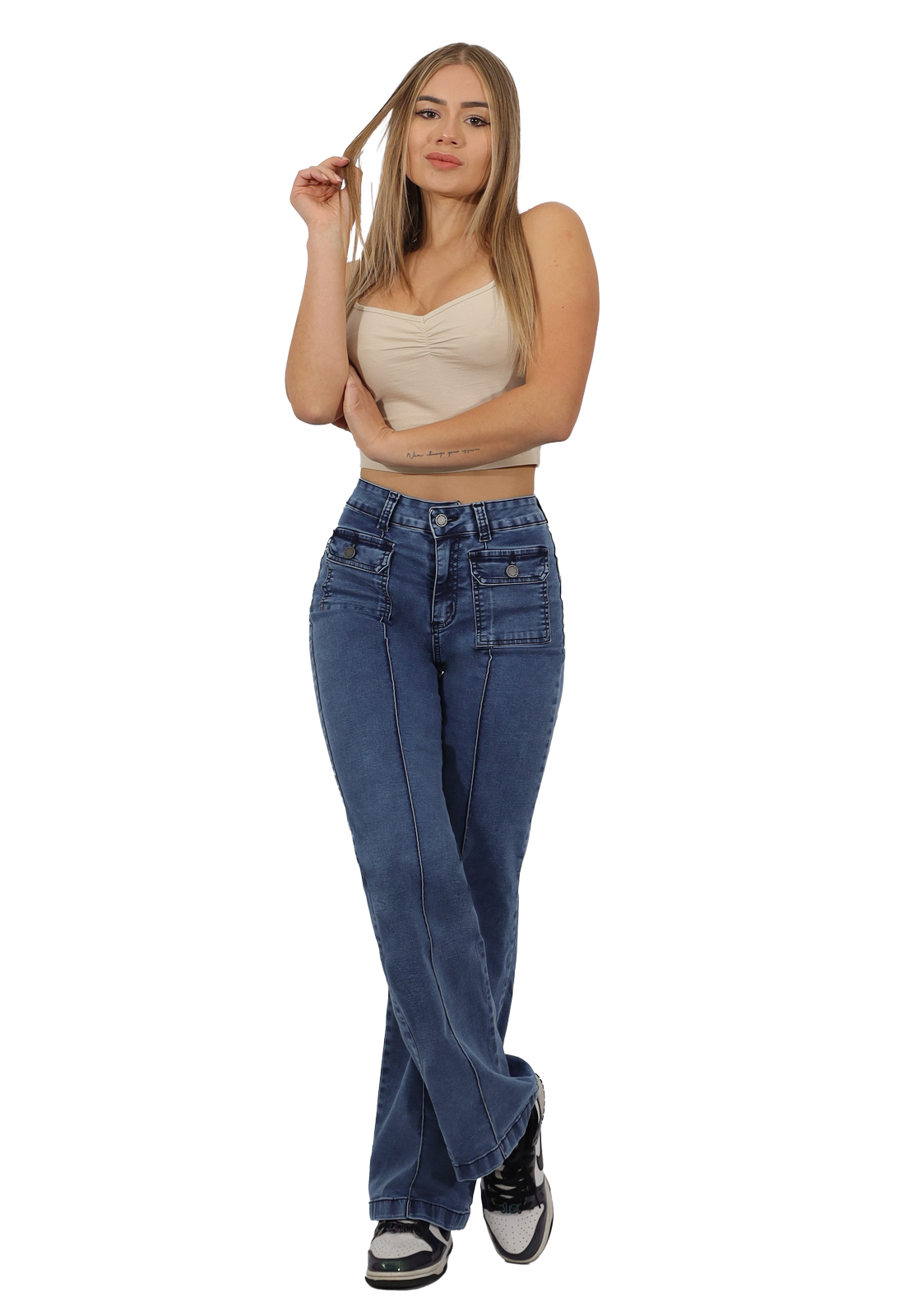 JEANS CELESTE FLARE MUJER JE3517C-0