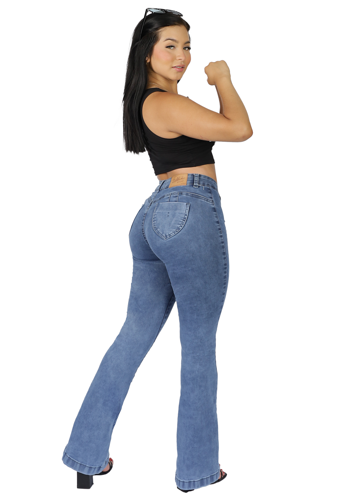 JEANS MUJER CELESTE JE4200C-1