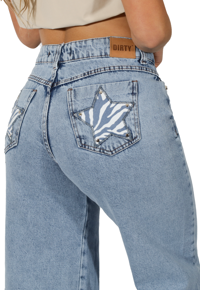 JEANS MUJER CELESTE JE4113CE-3