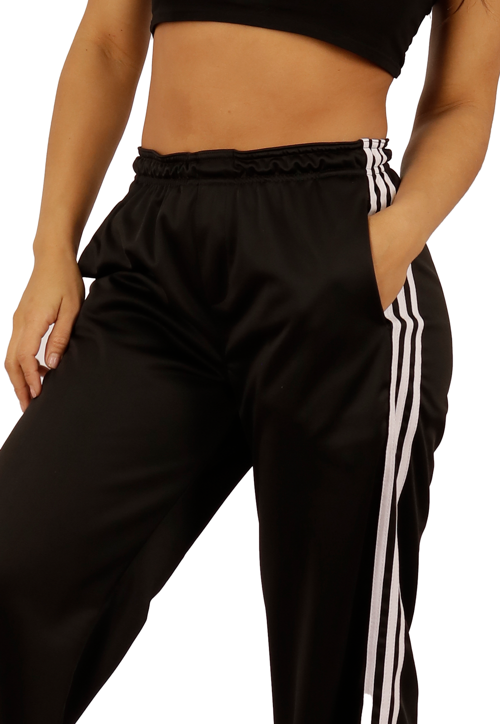 JOGGUER NEGRO DE MUJER BU3732N-2