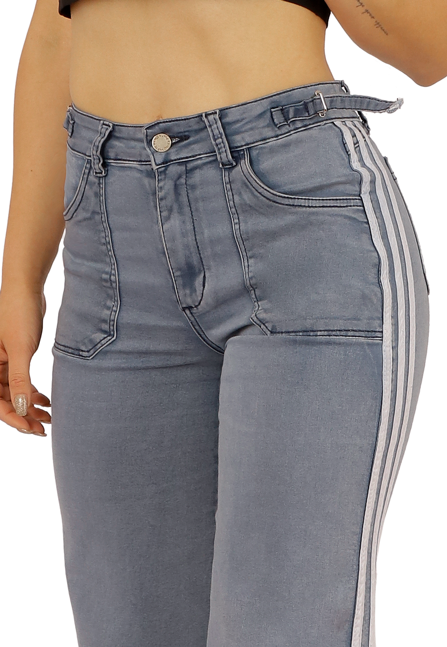 JEANS RECTO CELESTE MUJER JE3712C-2
