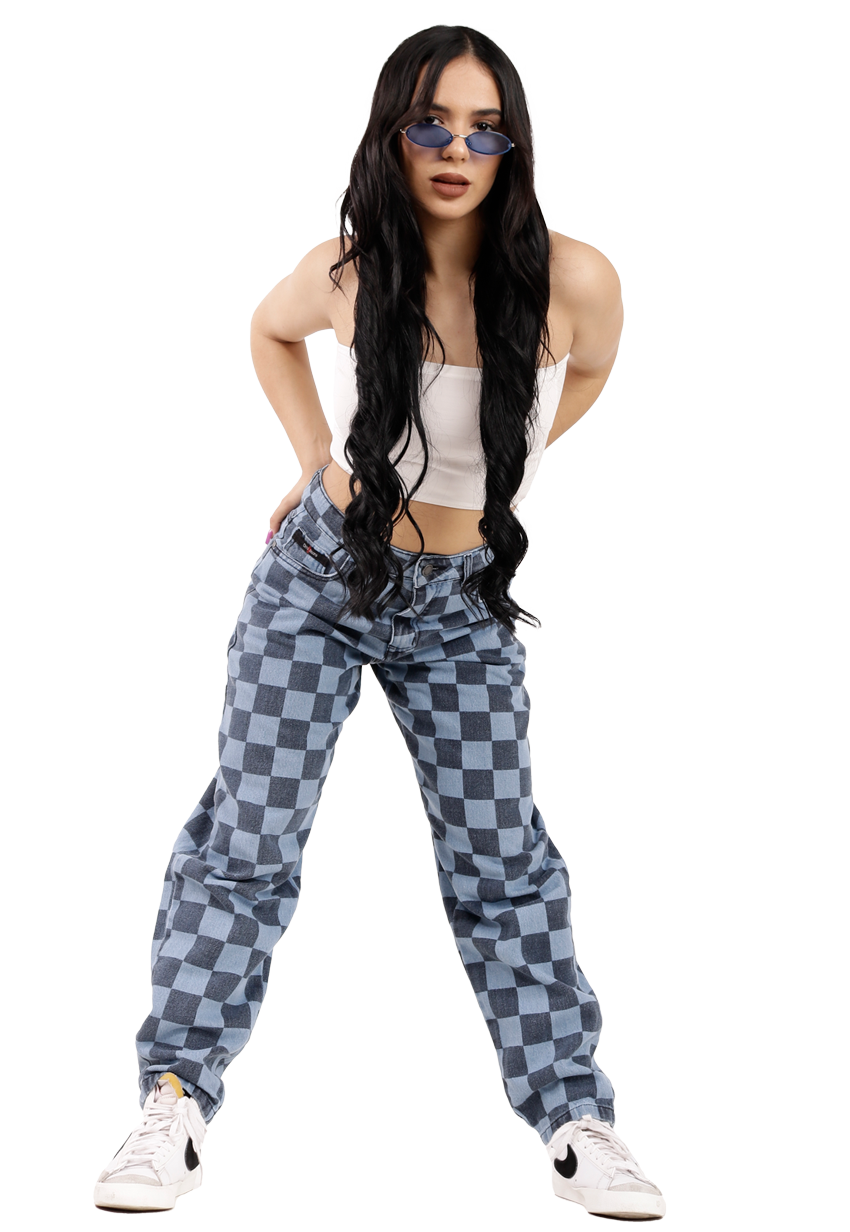 JEANS MOM AZUL JE3053-0