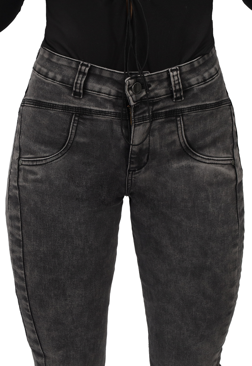 JEANS PITILLO GRIS MUJER JE3915G-2