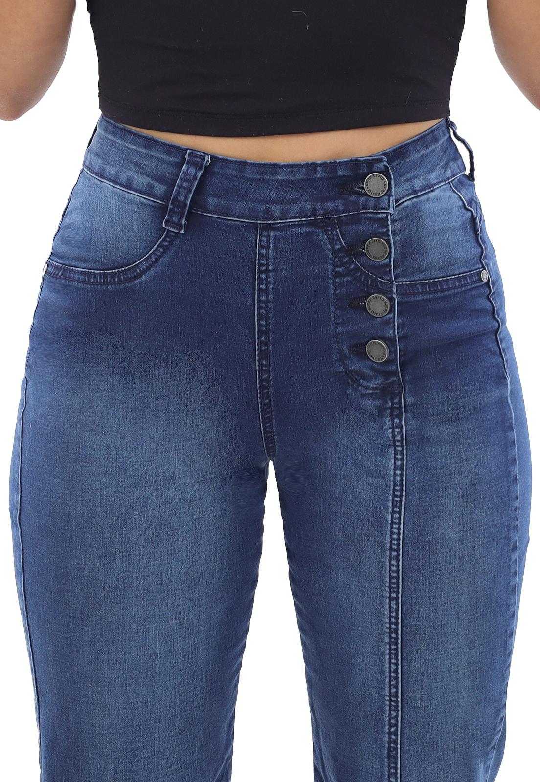 JEANS  RECTO AZUL MUJER JE3947A-2