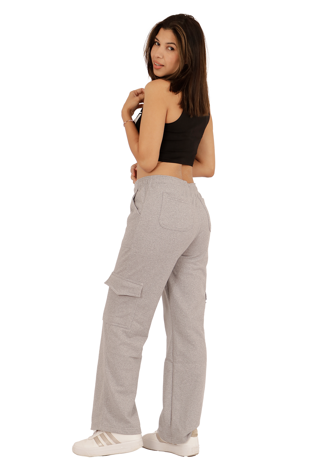 JOGGER  GRIS MUJER JO3701G-1