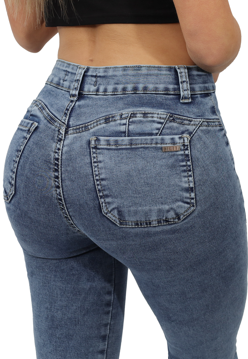 JEANS PITILLO CELESTE MUJER JE3920C-3