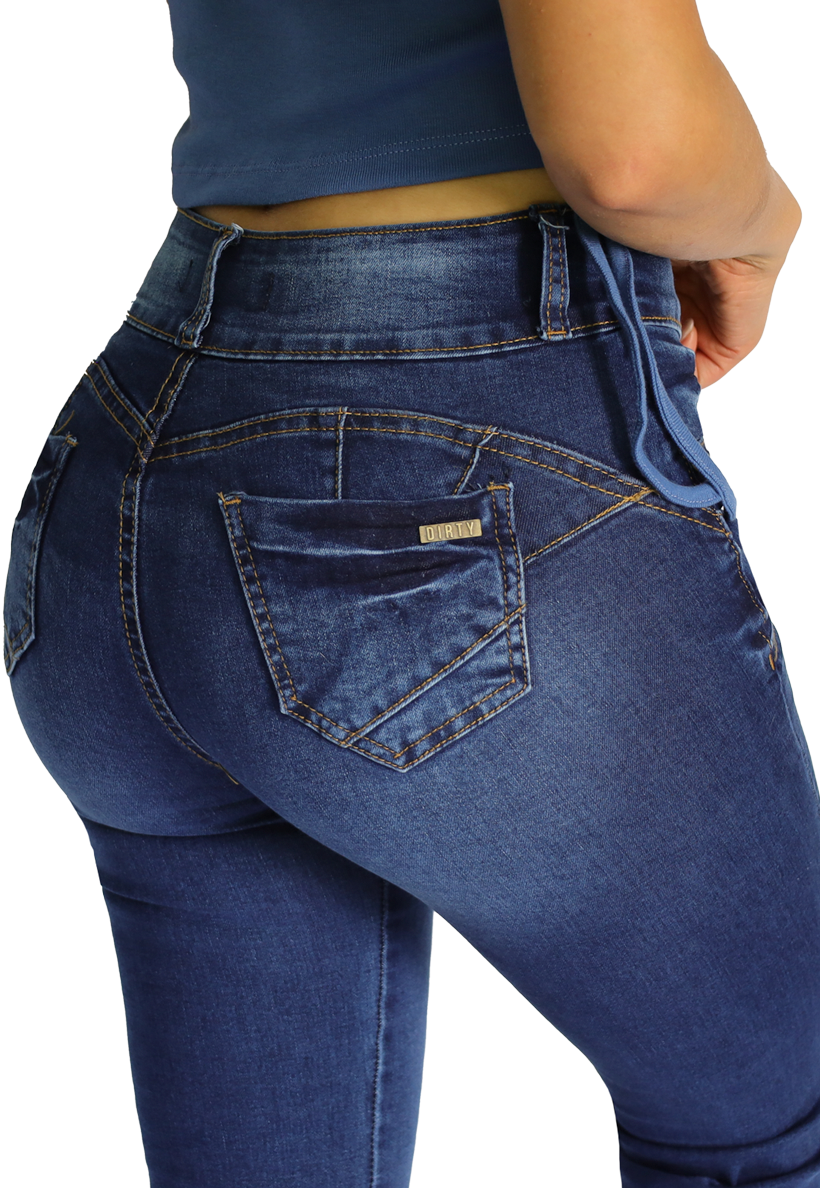JEANS FLARE MUJER JE3909A-3