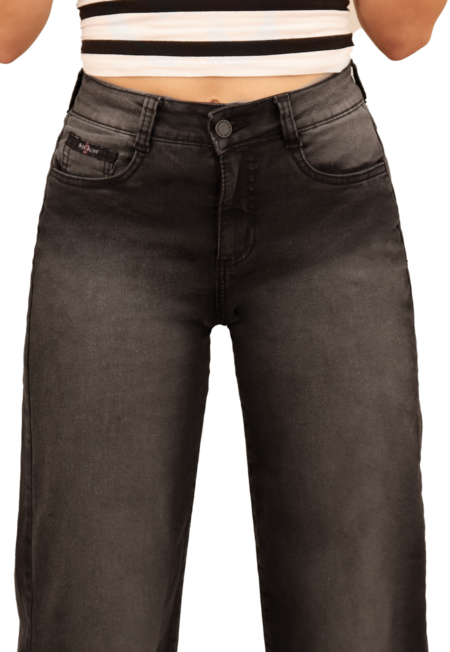 JEANS RECTO NEGRO MUJER JE3905N-2