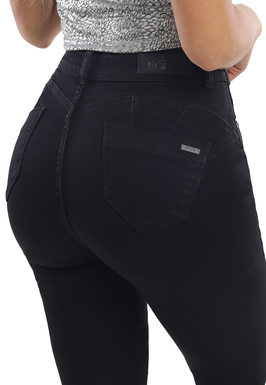  JEANS PITILLO NEGRO MUJER JE3319N-3