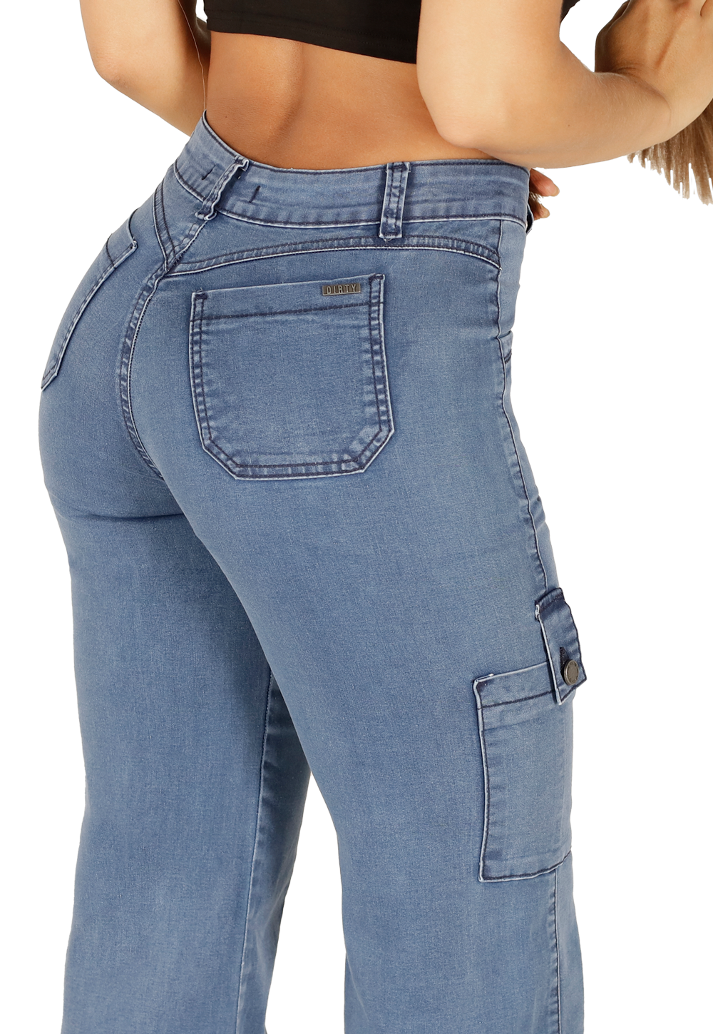 Jeans Mujer Celeste JE3537C-3