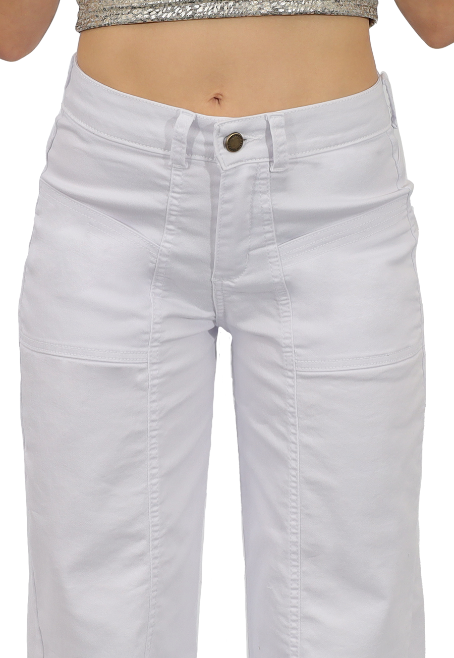 JEANS WIDE LEG MUJER BLANCO JE4028BL-2