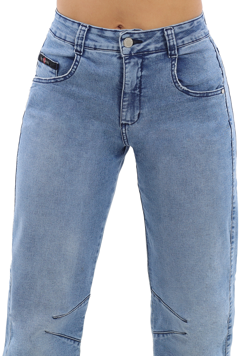 JEANS RECTO CELESTE MUJER JE3944C-2
