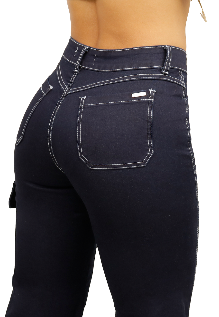 JEANS CARGO AZUL JE3646AB -3