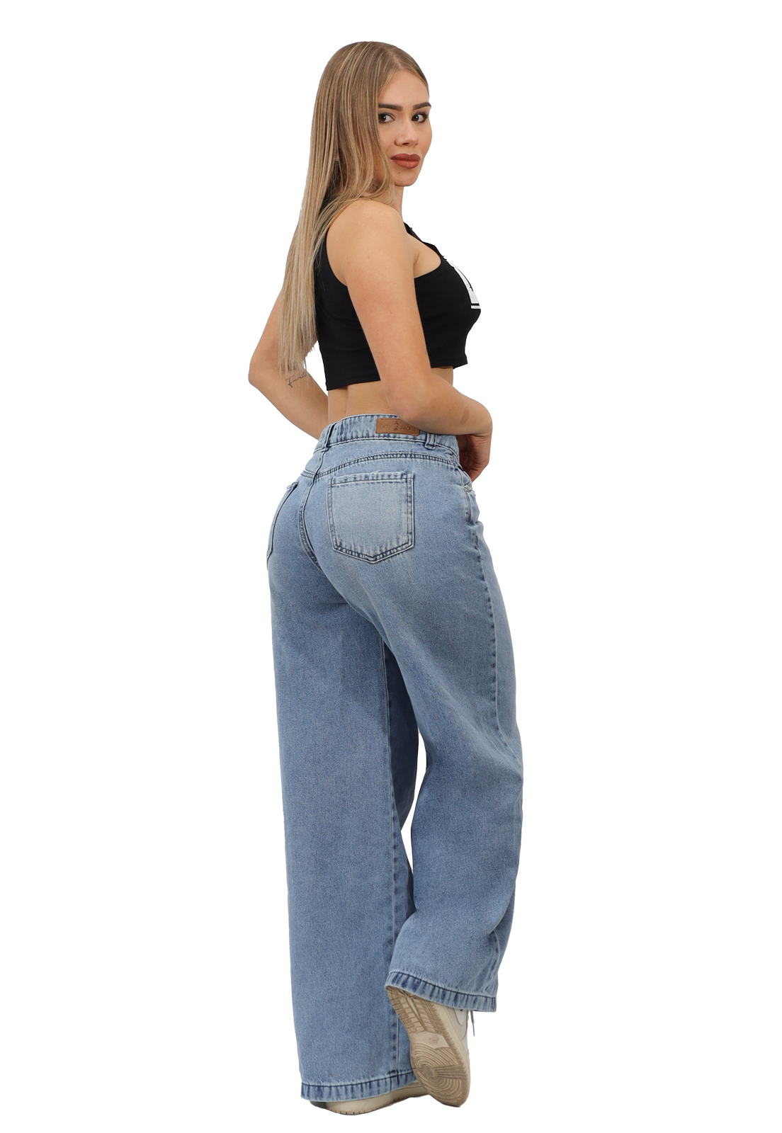 JEANS MUJER WIDE LEG JE4012C-1
