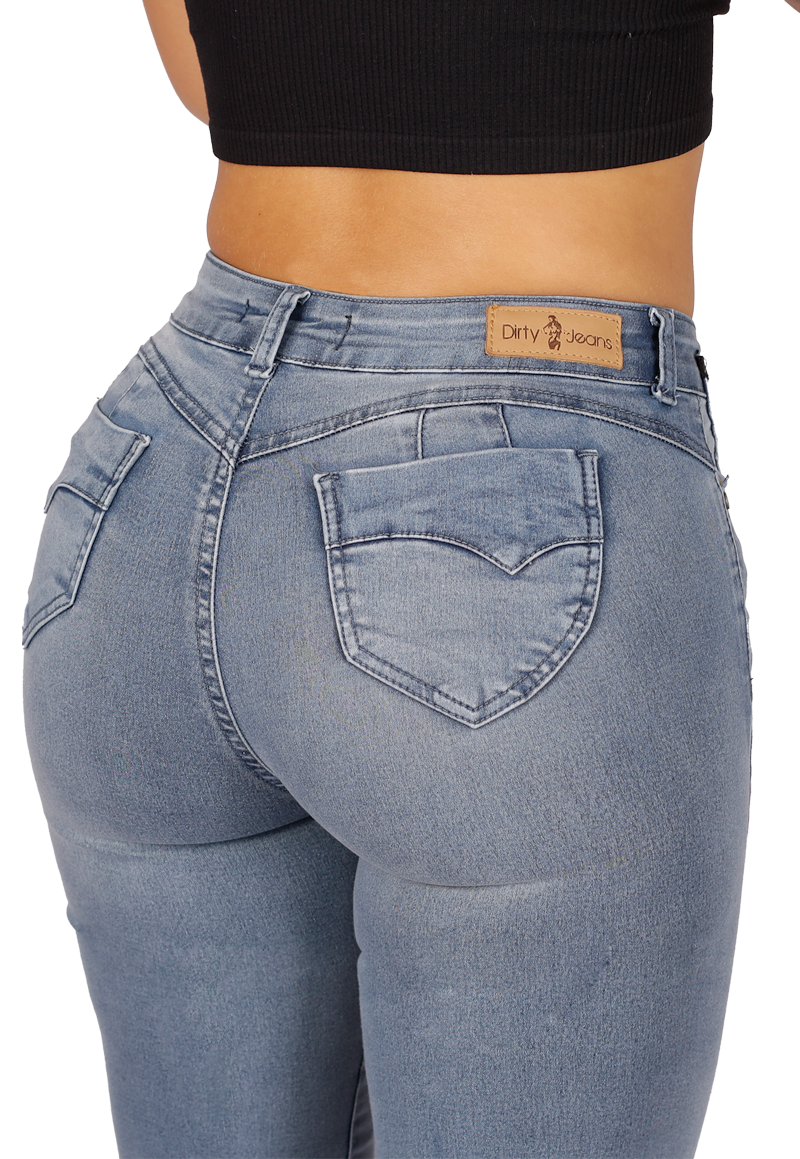 Jeans Flare Celeste de Mujer-3