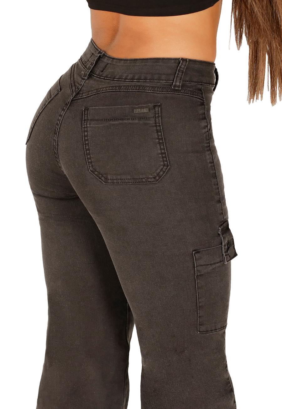 Jeans Mujer Gris JE3537G-3