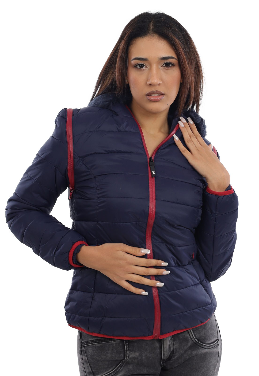 CHAQUETA MUJER CH90AZ-0