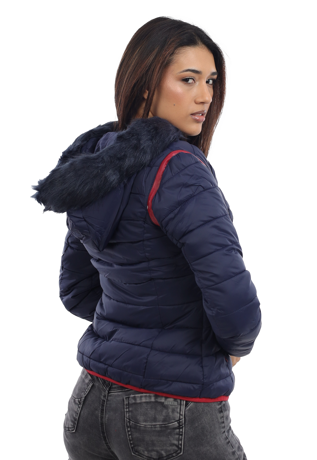 CHAQUETA MUJER CH90AZ-1