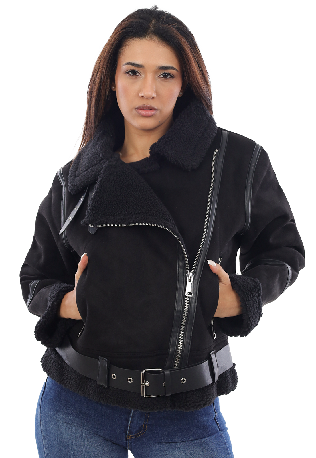 CHAQUETA MUJER GAMUZA CHIPORRO CH3604N-0