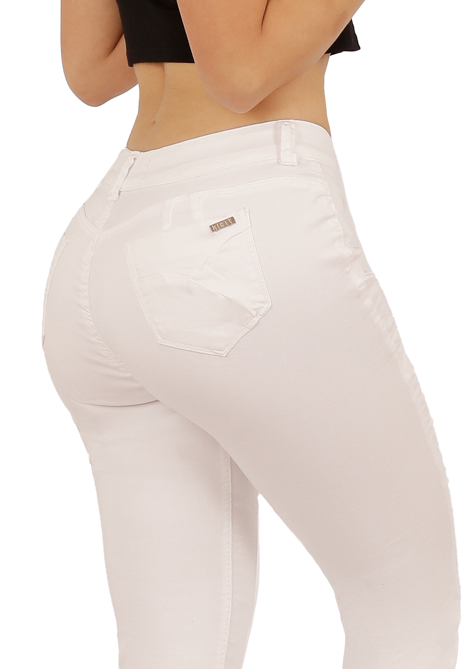 JEANS SKINNY BLANCO MUJER JE3604BL-3