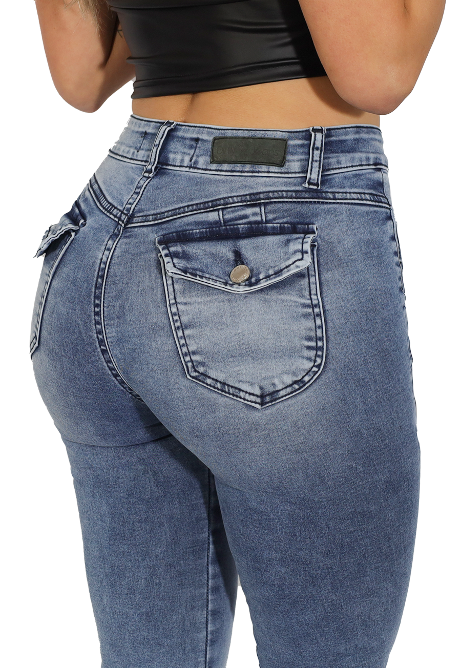 JEANS  FLARE CELESTE MUJER JE3914C-3