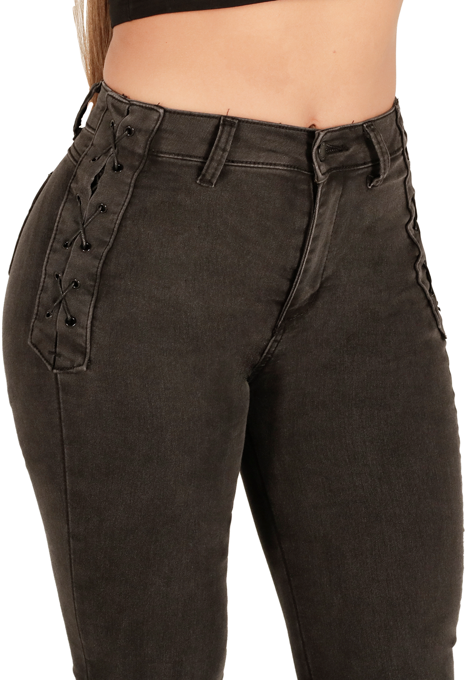 JEANS PITILLO NEGRO MUJER JE3509NG-2