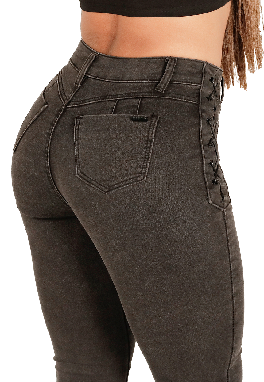 JEANS PITILLO NEGRO MUJER JE3509NG-3