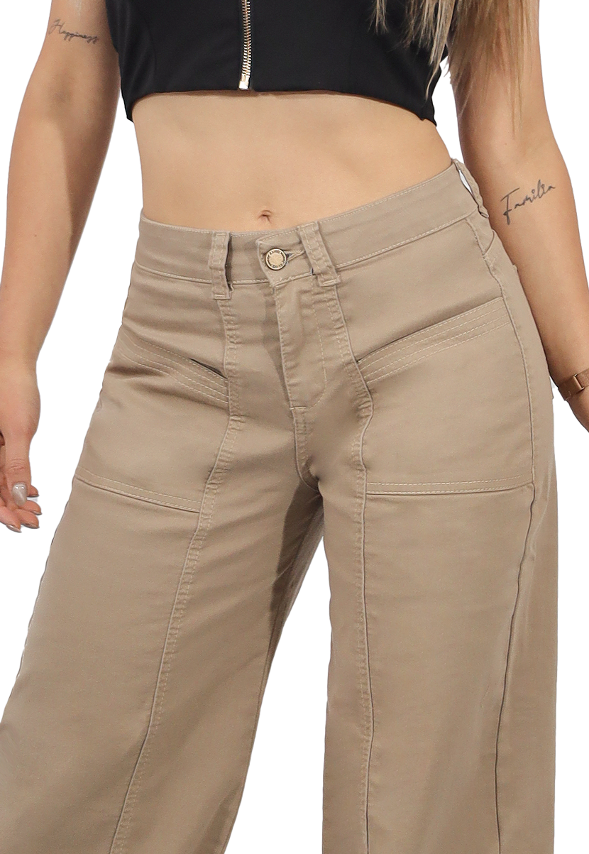 JEANS CARGO MUJER JE4028BE-2