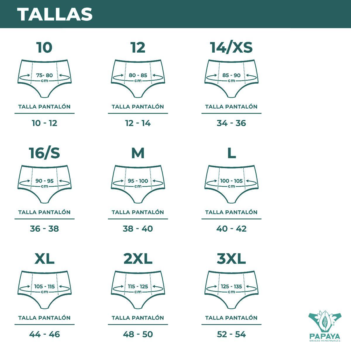 Pantaleta Menstrual Flujo Medio Color Verde-3