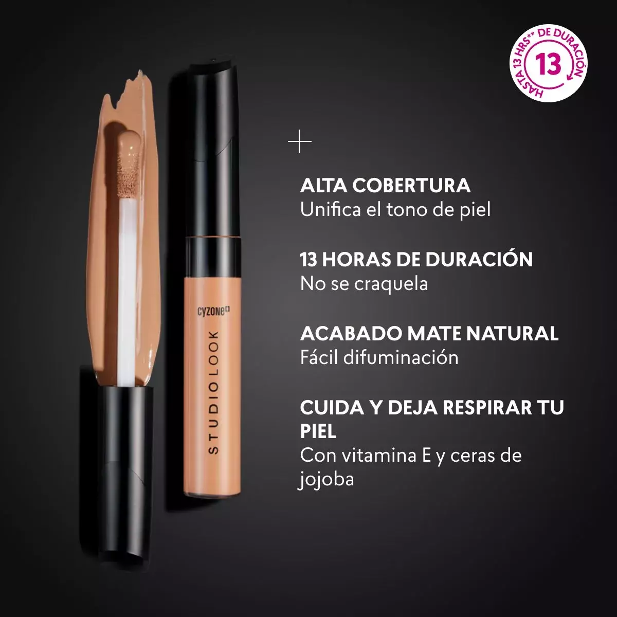 Corrector De Maquillaje Studio Look -3