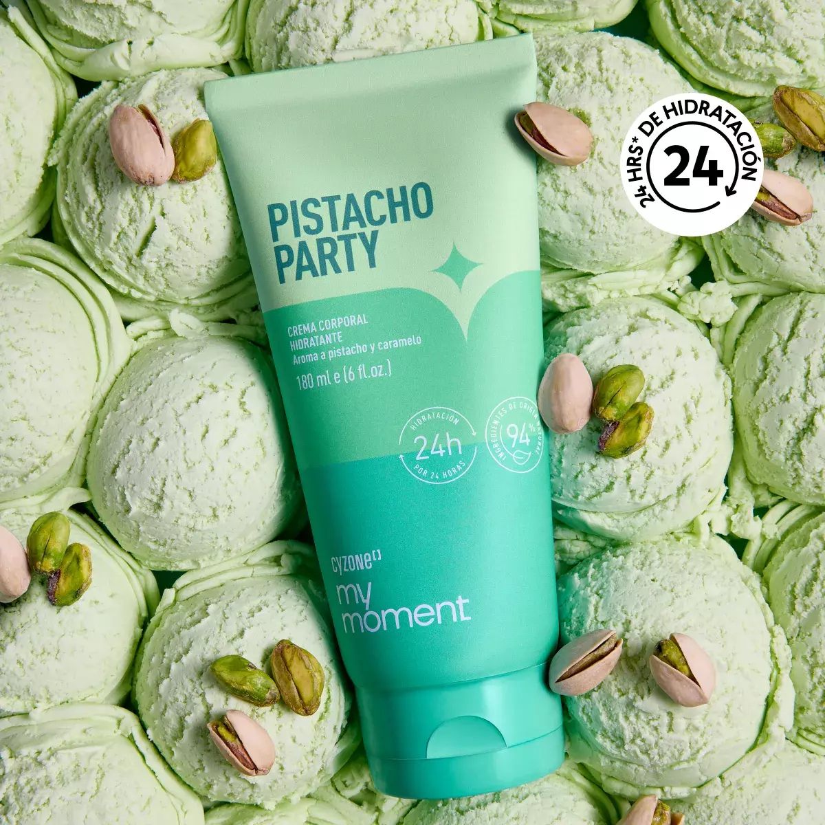 Crema Hidratante CORPORAL Pistacho Party MY MOMENT-2