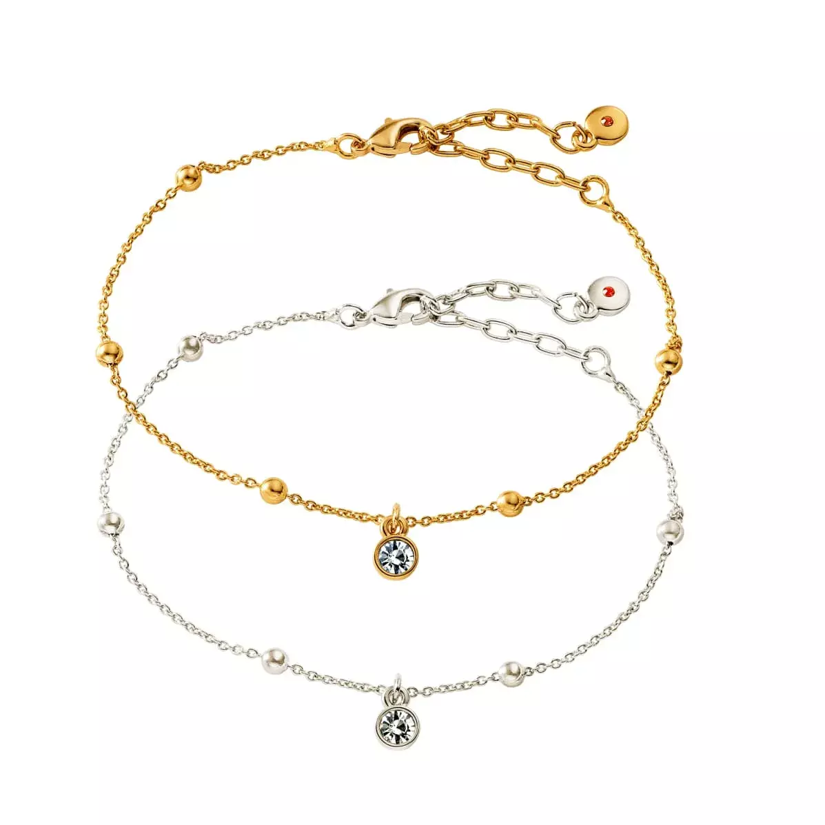 perfume satin rouge con pulseras love -2