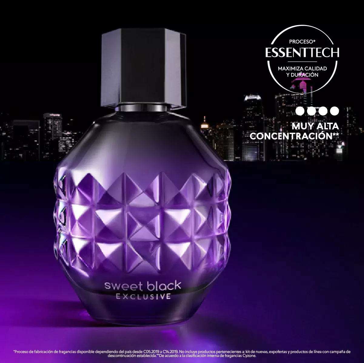 Sweet Black Exclusive Fragancia Femenina 3 unidades-2