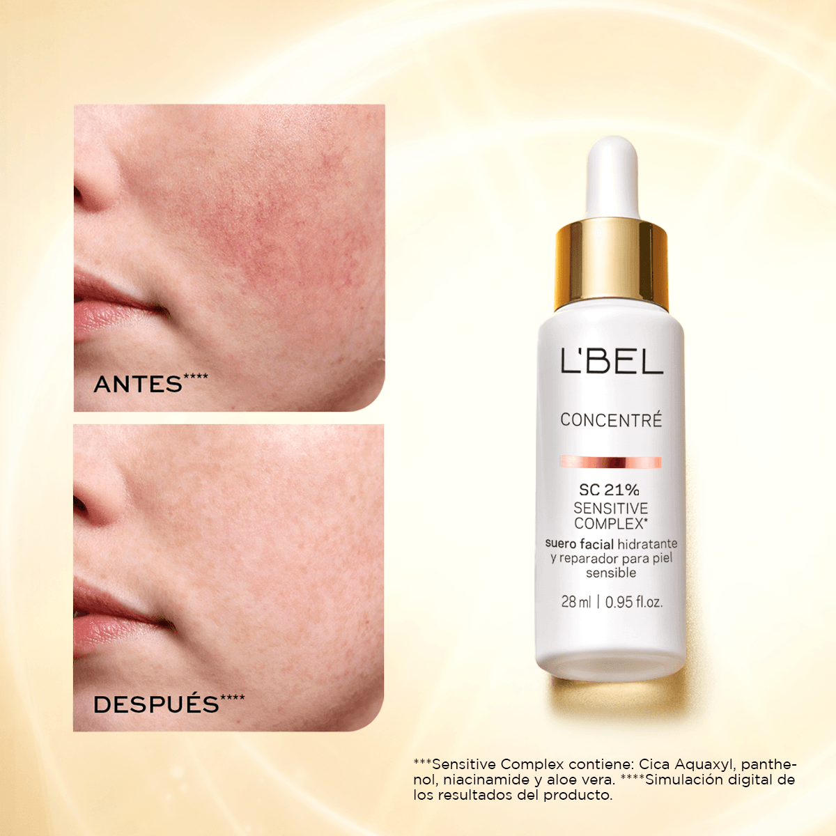 Concentré Suero Facial Reparación Piel Sensible 10%-2