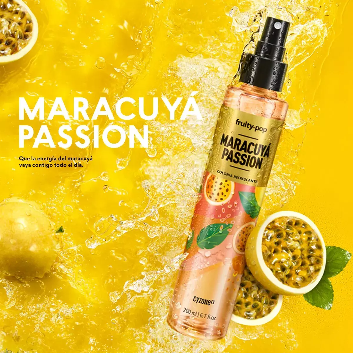 Maracuya Passion Spray Fruity Pop Mujer 200ml-2