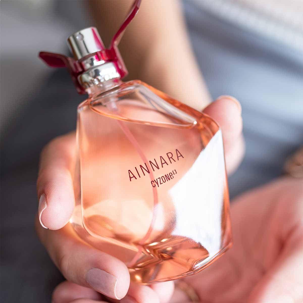 Ainnara perfume de mujer, mascara de pestañas y labial-3