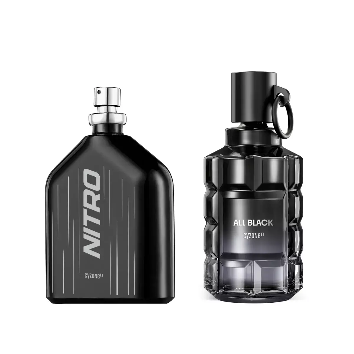 perfumes hombre all black y nitro edicion limitada-0