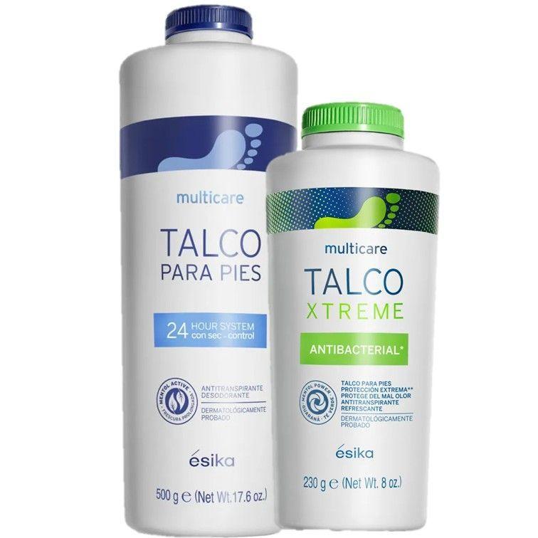 Pack Talco Para Pies Multicare Clásico Y Xtreme-0