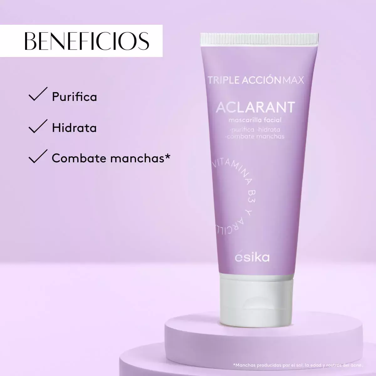 Mascarilla Facial Aclarante Triple Acción 2 unidades-3