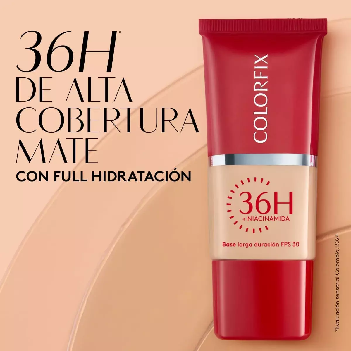 Base maquillaje alta cobertura 28ml linea colorfix-6