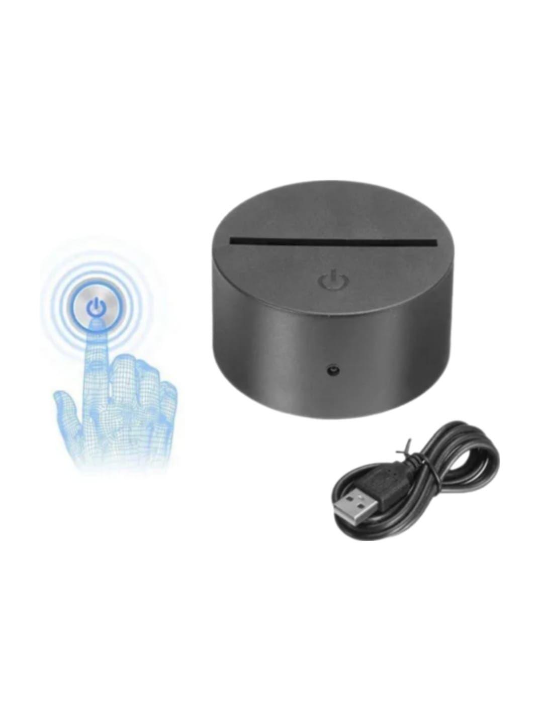 Lámpara Ilusión 3D Joystick 7 Colores-4