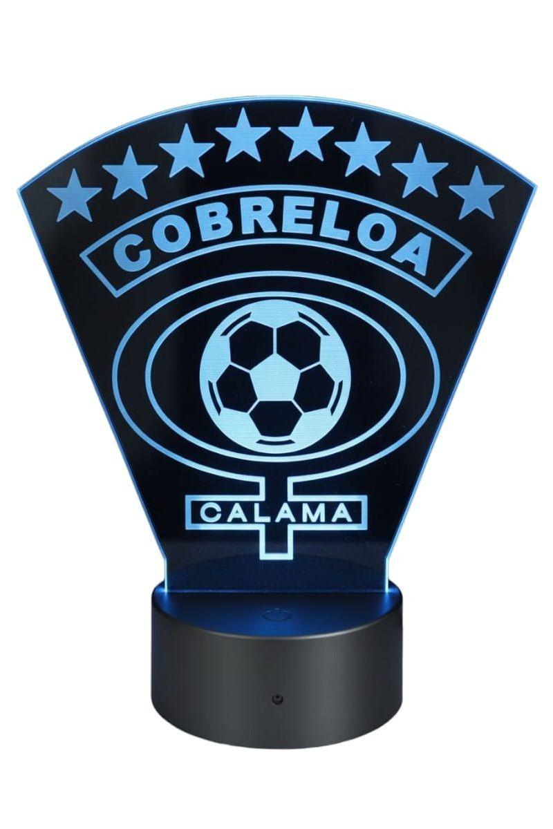 Lámpara Ilusión 3D Cobreloa 7 Colores-2