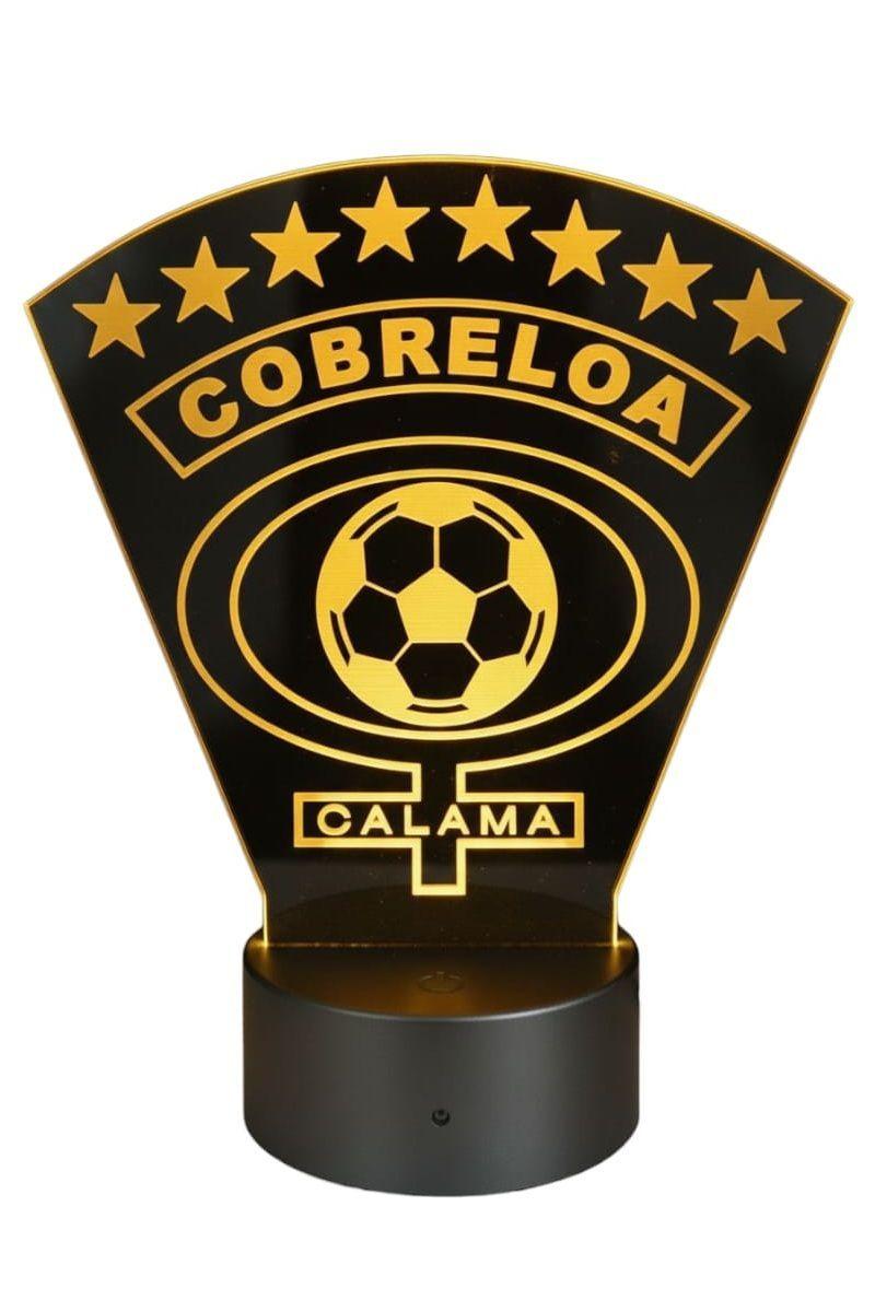 Lámpara Ilusión 3D Cobreloa 7 Colores-3